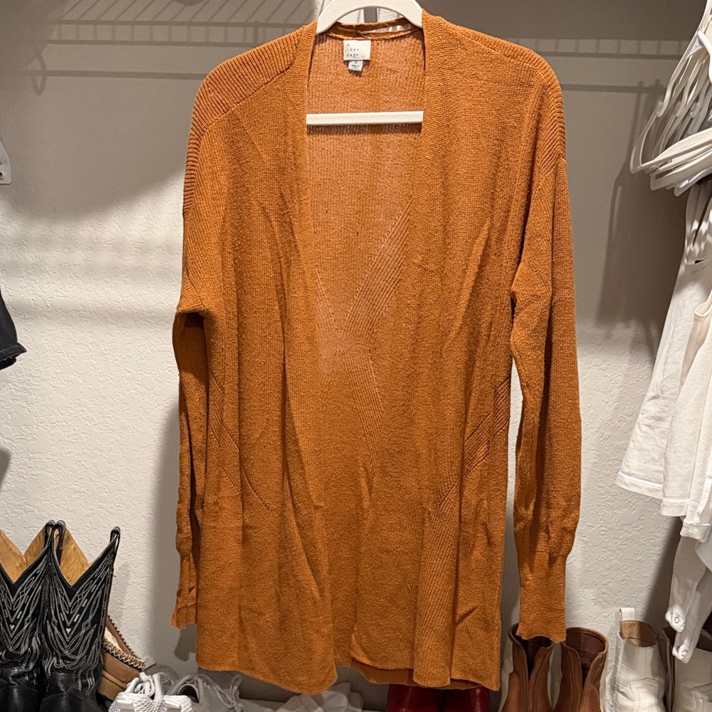 a new day Women's Rust Cardigan